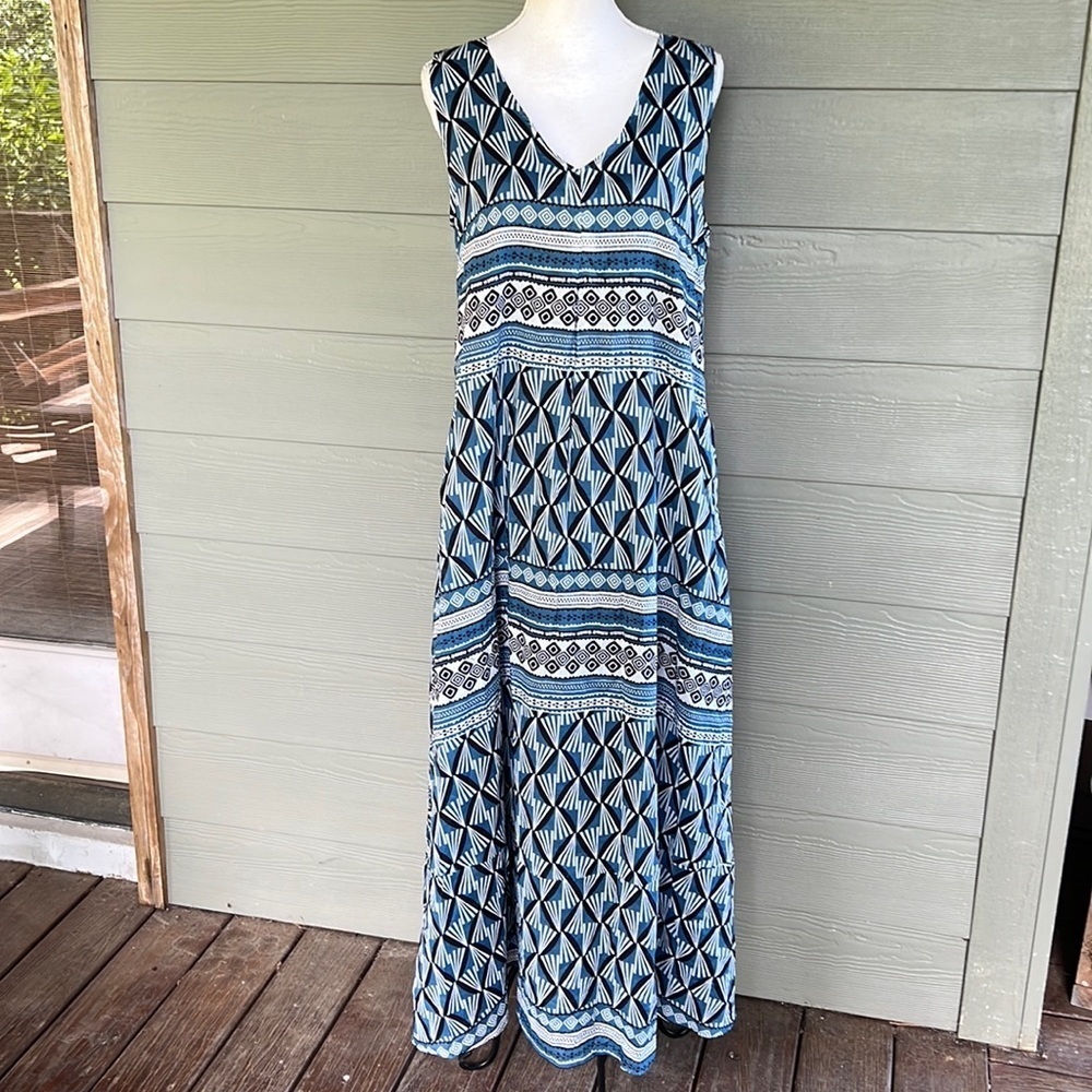 Emme Marella “Lacuna” Cotton Maxi Dress